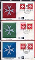 B4627 SMOM 3 FDC 1975 SEGNATASSE II EMISSIONE FILAGRANO Sovrano Militare Ordine di Malta